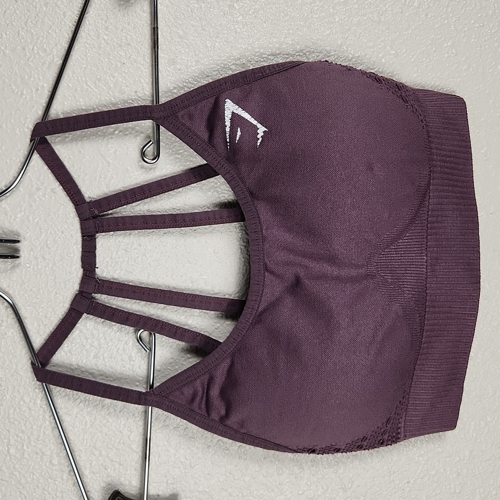 Gymshark Energy Seamless Sports Bra In Purple Wash